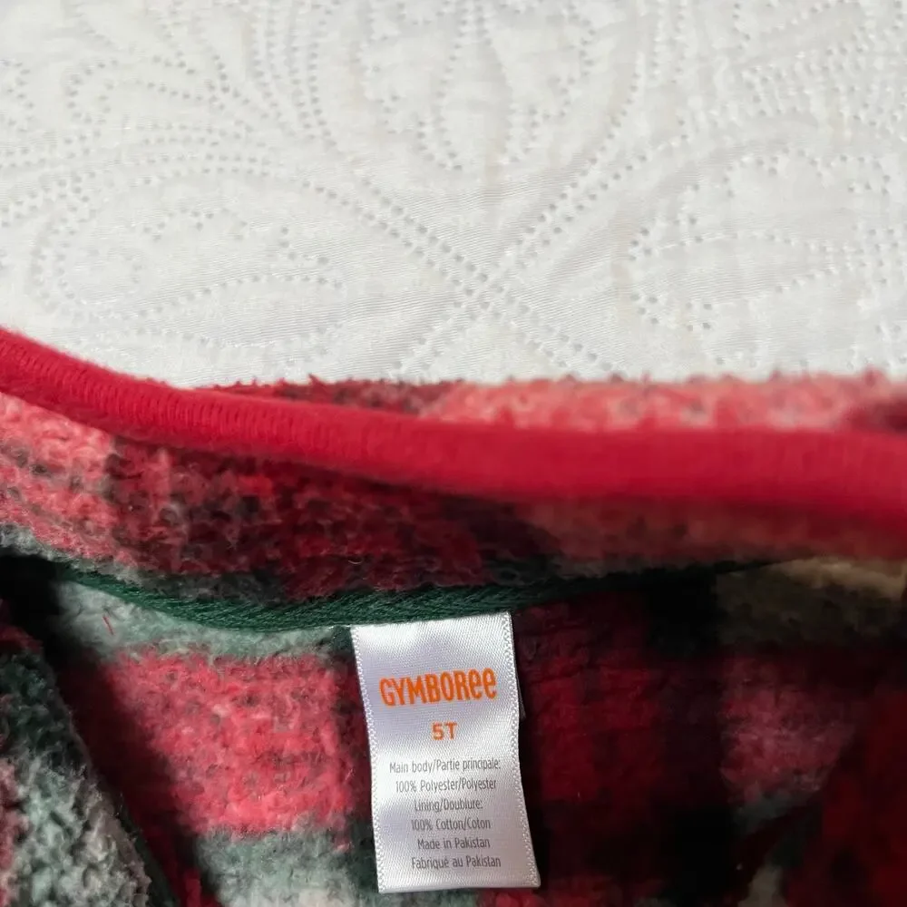 Gymboree Sherpa Fleece Half Zip Pullover Size 5T